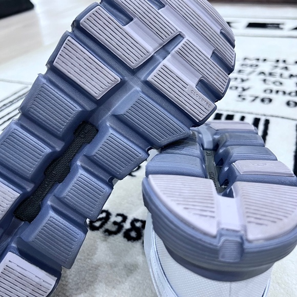 On Cloud 6 Waterproof Women Running Shoes - Heather Metal - Picture 9 of 11